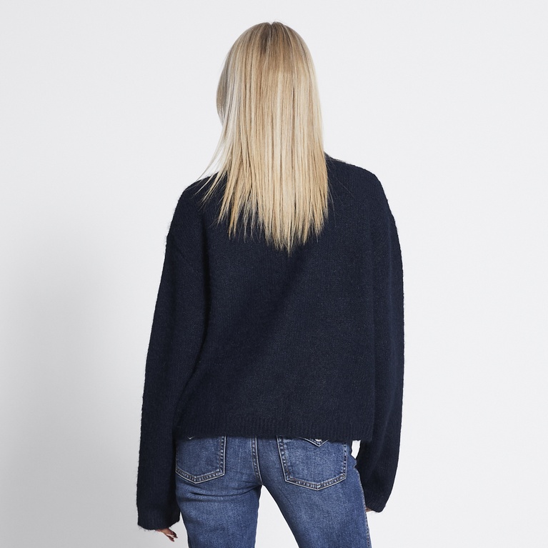 Knit cardigan "Alva" Dark Blue